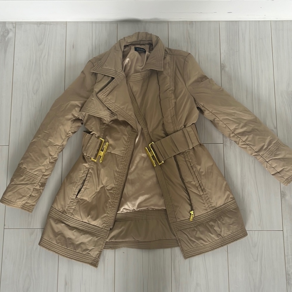 Bebe trench - nylon & so cute.